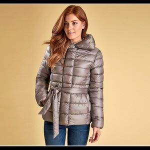 *BRAND NEW WITH TAGS* Barbour Endrick Quilted Puffer Coat in Zinc